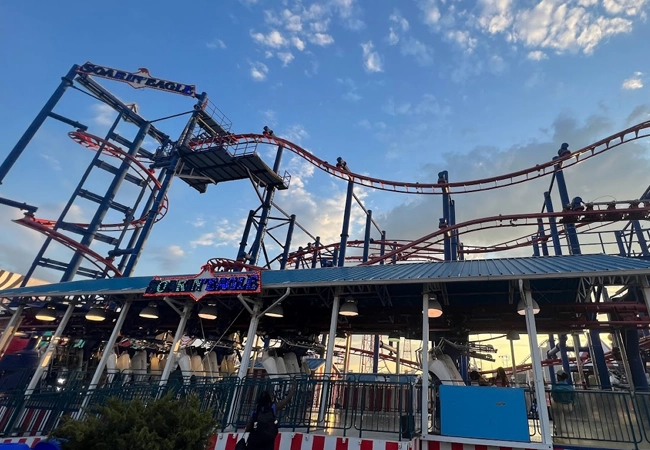 The Cyclone Roller Coaster Coney Island